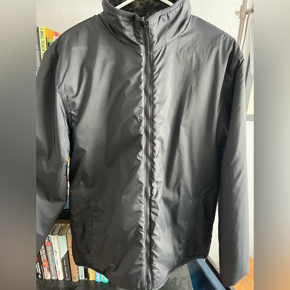 Fourlaps Men’s Sherpa reversible fleece jacket - LARGE - Picture 3 of 4